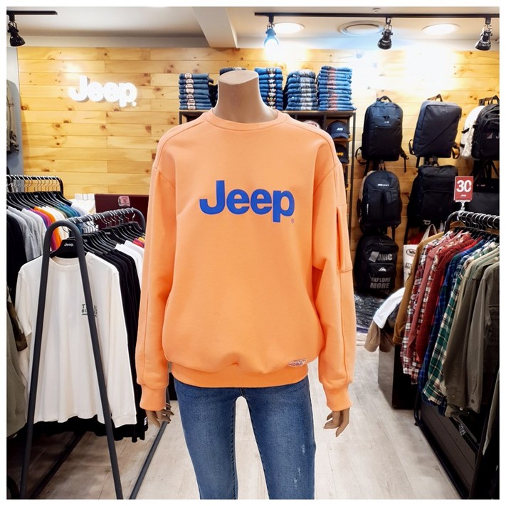 지프 불광점 70 할인 남여공용 오버핏에 실용적인 포켓을 더해 편하고 멋스럽게 입기 좋은 빅지프 맨투맨티셔츠