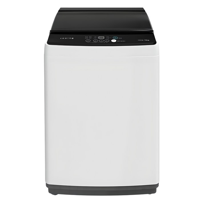 쿠잉전자 통돌이 일반세탁기 10kg 방문설치, LW101W2, 화이트