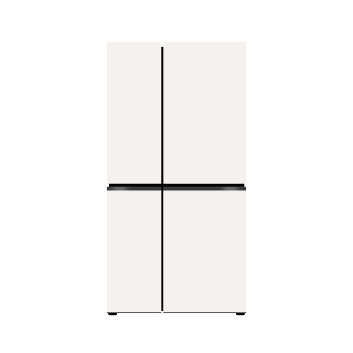 LG전자 디오스 냉장고 S834MEE30E 베이지 832L