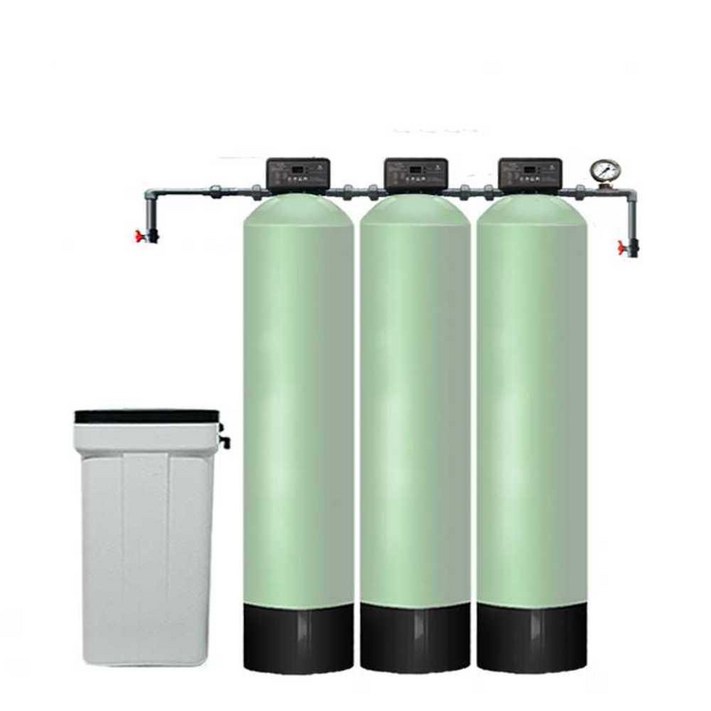 산업용 대형 연수기 지하수 정화 물 필터 침전물 여과