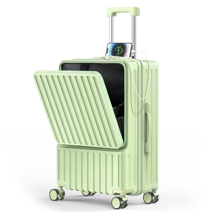 Moteur AS 5년 캐리어  기내용 중대형 여행용 캐리어  컵홀더 USB연결젠더 여행짐  노트북 수납 가능  수화물