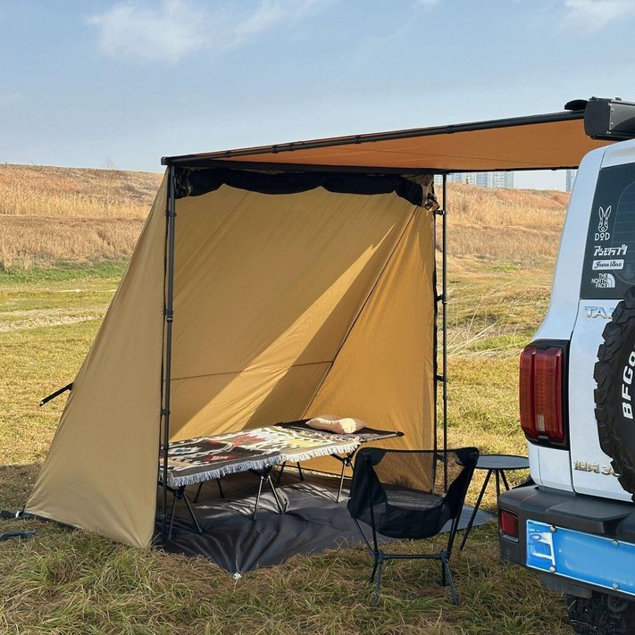 arb어닝 차량용 타프 측면 사이드 차박 차양막 커튼 어닝룸