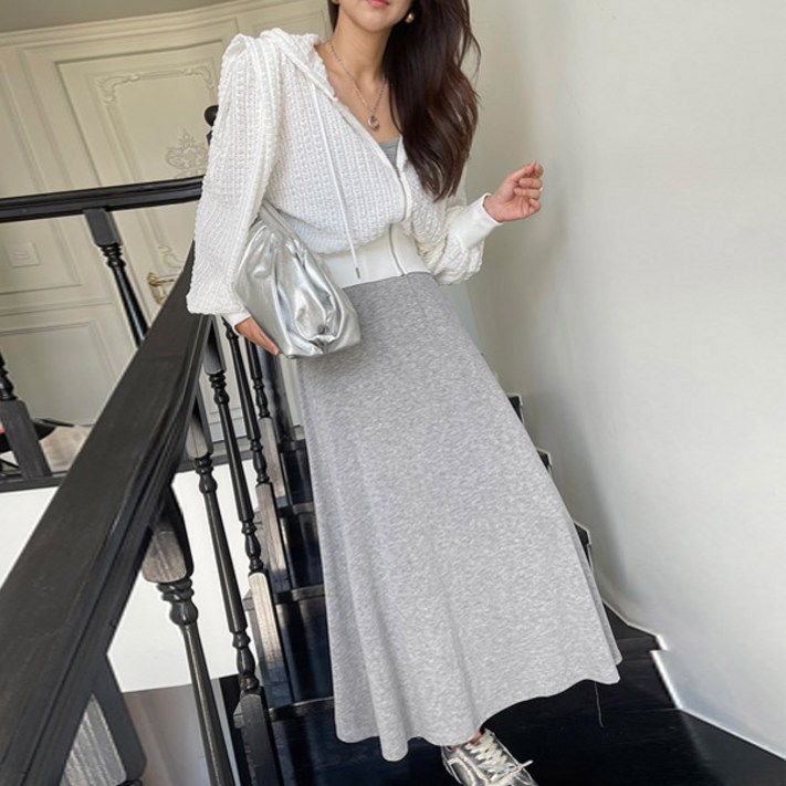 난닝구셀디코 나시원피스후드집업세트