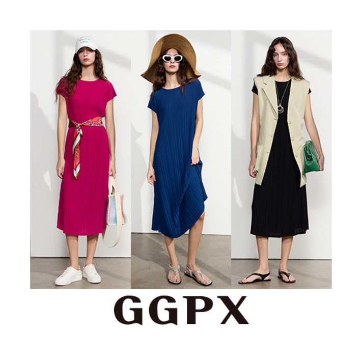 지지피엑스 ○25SS SUMMER 플리츠 원피스 3종 지지피엑스 ○25SS SUMMER 플리츠 원피스 3종
