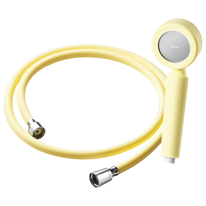 set 올바 더 뉴 의료용 실리콘 필터 샤워기 세트 2.0M 샤워헤드샤워호스 2M샤워필터2ea, 크리미레몬헤드1ea호스2M1ea필터2ea, 1세트