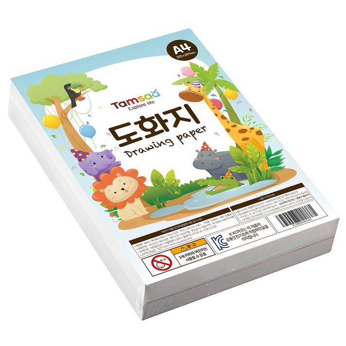 탐사 스케치북 도화지 130g A4, 250매 탐사 스케치북 도화지 130g A4, 250매