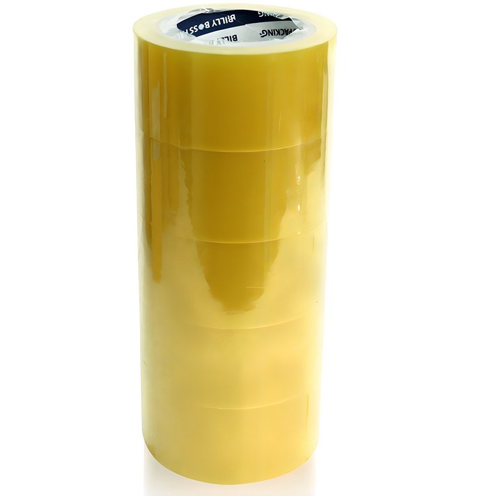 빅드림 THE 튼튼한 경포장용53MIC 박스테이프 48mm x 40m, 투명, 5개