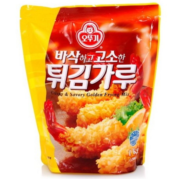 오뚜기 바삭하고 고소한 튀김가루, 1kg, 1개