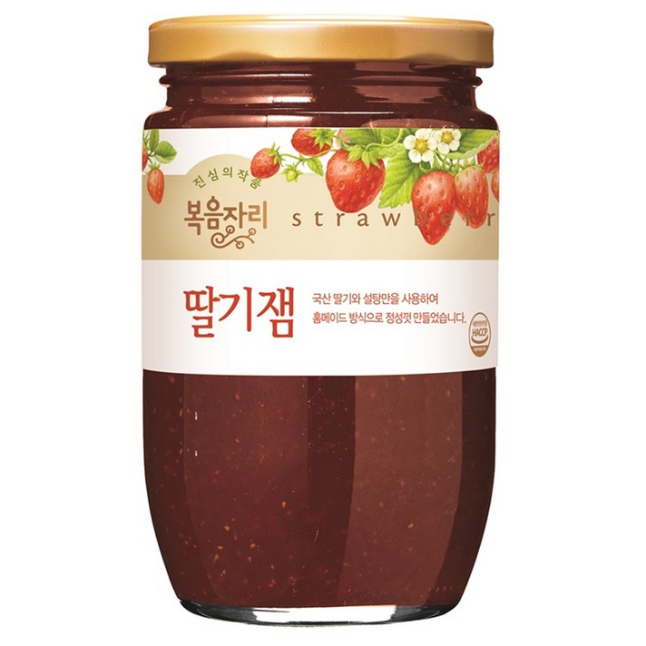 복음자리 딸기잼, 500g, 1개
