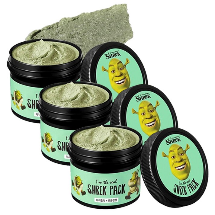 드림웍스 슈렉 아임 더 리얼 워시오프 팩 110 g, 1개, 3개