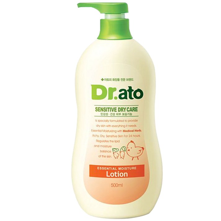 닥터아토 에센셜 모이스춰 로션, 500ml, 1개