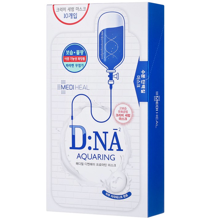메디힐 디엔에이 프로아틴 마스크 팩, 10개입, 1개