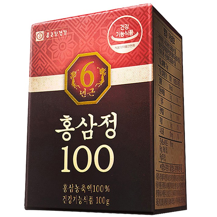 종근당건강 6년근 홍삼정 100, 100g, 1개