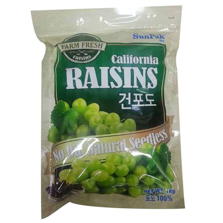 썬팍 건포도, 1kg, 1개