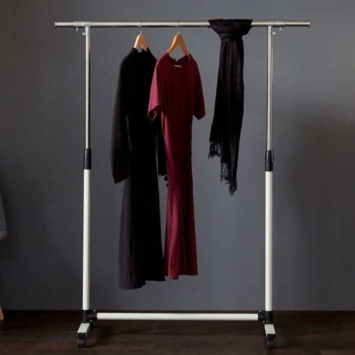 
                                                        트레벨 프리미엄 이동식 스텐봉 행거 1단 900, 혼합색상
                                                    