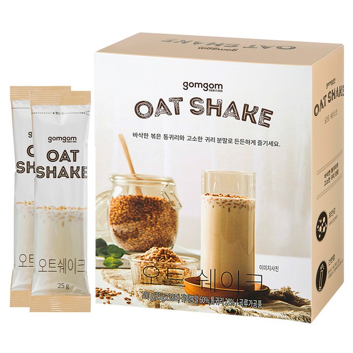 곰곰 선식 오트 쉐이크, 25g, 28개입