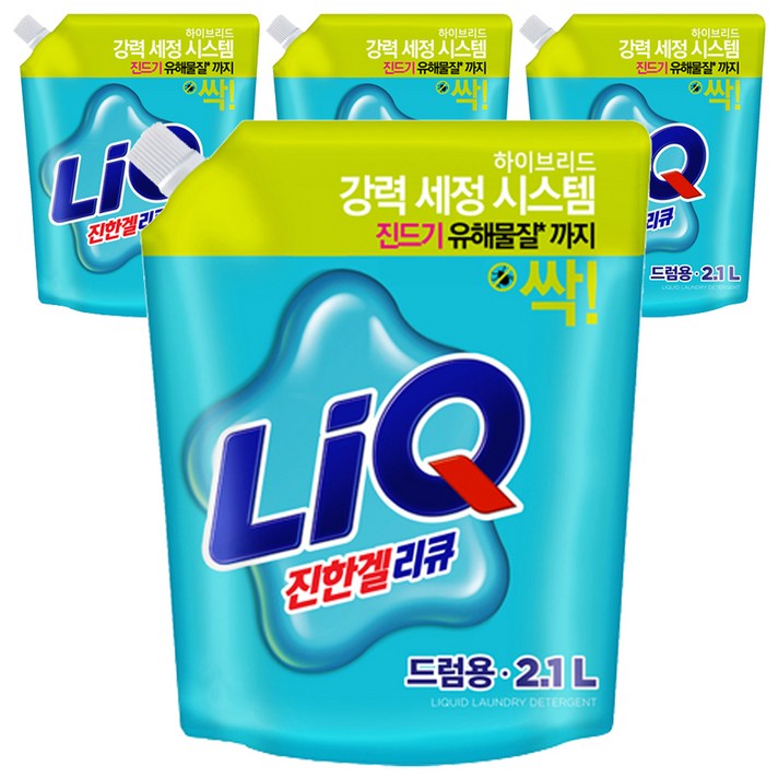 리큐 진한겔 하이브리드 드럼, 2.1L, 4개