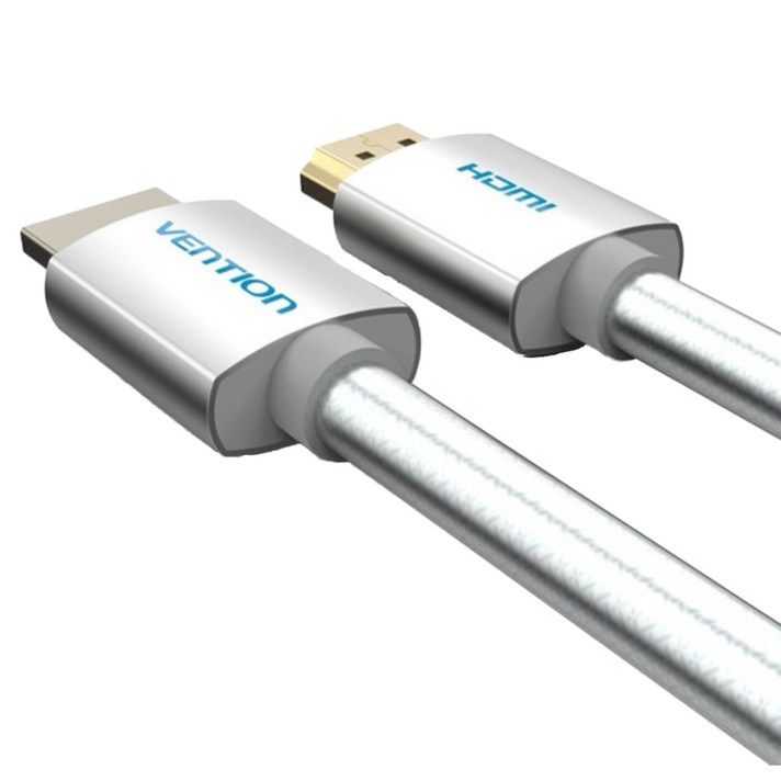 벤션 VENTION 아이언실버 4K HDMI 2.0 케이블 AV케이블 h.10m(AABIL), 1개, 10m