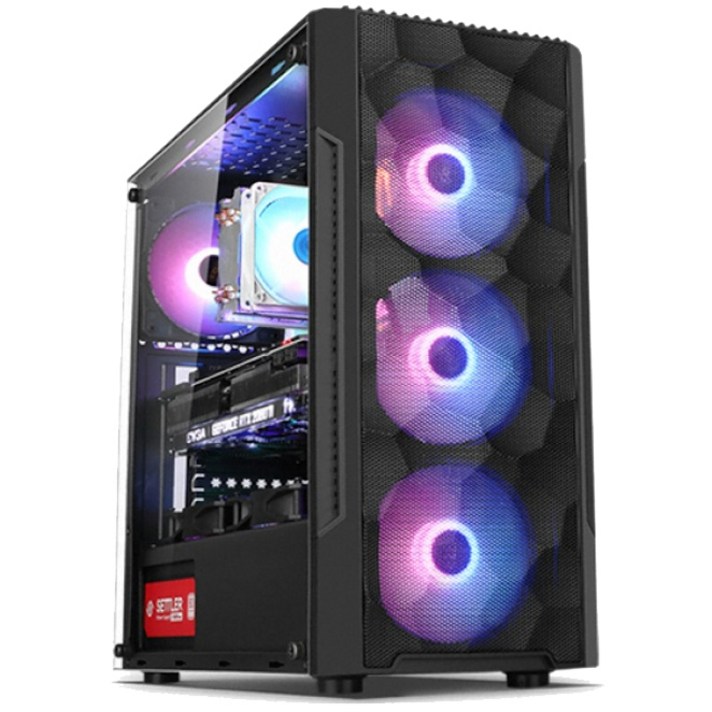 컴맹닷컴 게이밍 마스터 PC CM97KFC-278H(인텔 i7-9700KF RTX2070 SUPER 8GB RAM 16GB SSD 500GB WIN10), CM97KFC-278H, 기본형