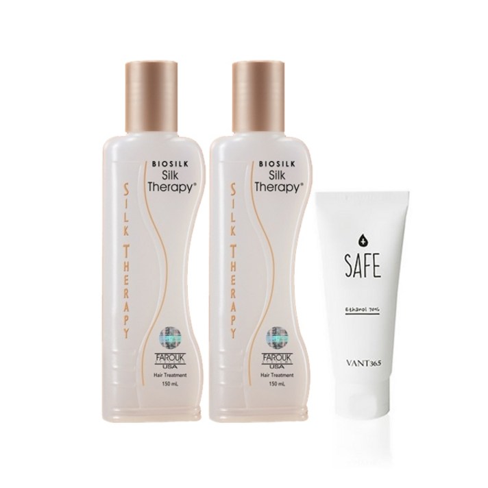 실크테라피 클래식 에디션 헤어에센스 + 손소독제, 150ml, 2개