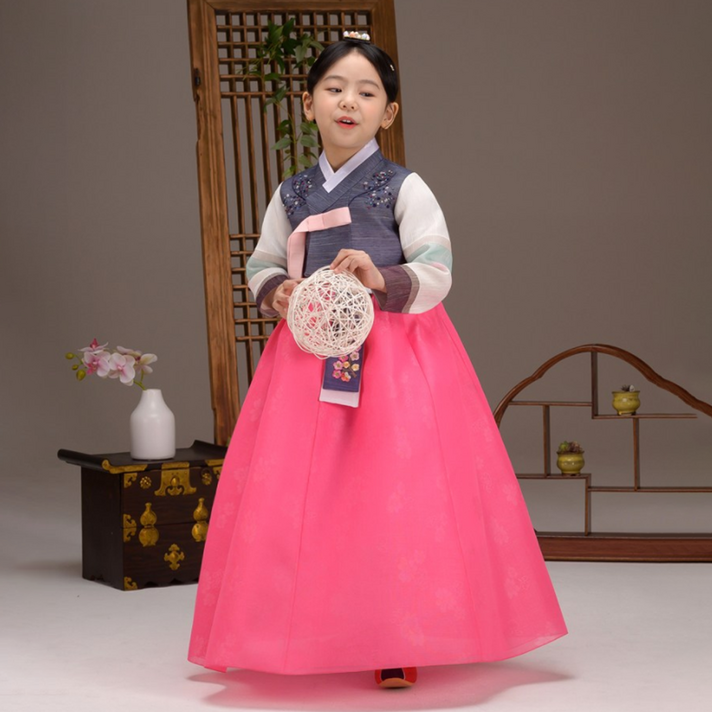 더예한복 여아용 아름예인 한복세트 373