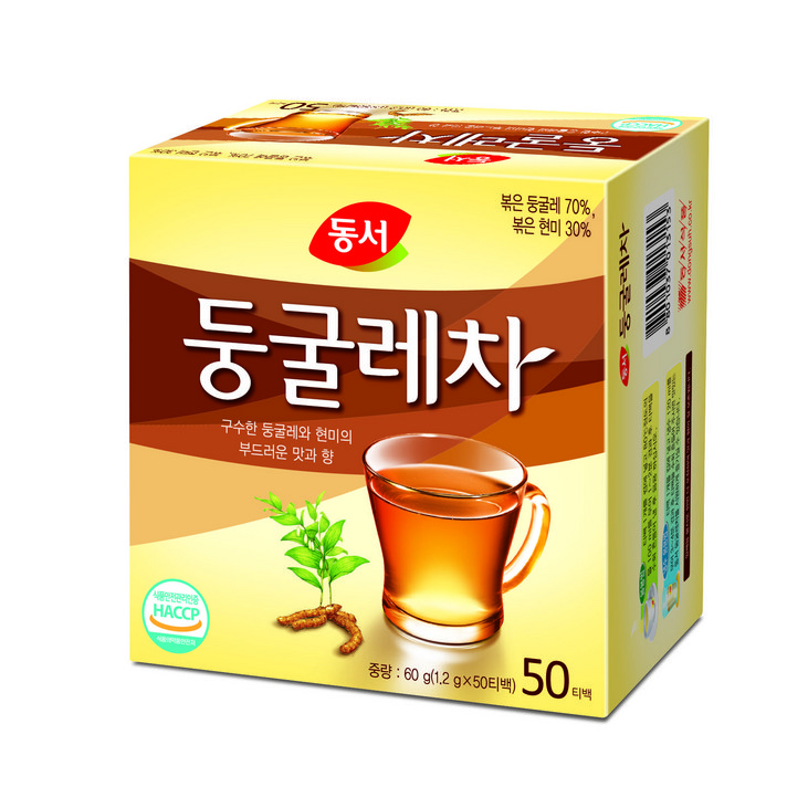 동서 둥굴레차, 1.2g, 50개입