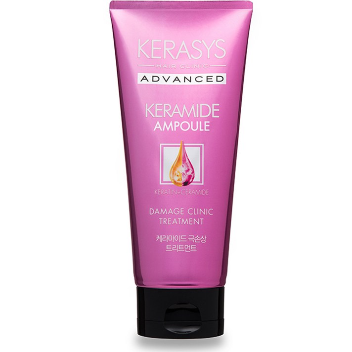 
                                                        케라시스 케라마이드 극손상 클리닉 헤어 트리트먼트, 200ml, 1개
                                                    