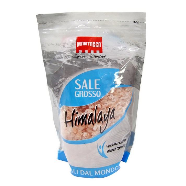 몬타스코 히말라야 굵은 핑크소금, 500g, 1개
