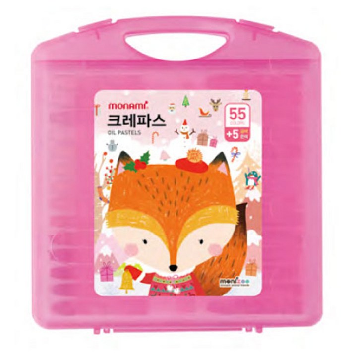 모나미 모니주 크레파스 55색+5색 여, 60색