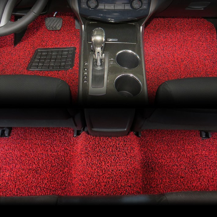 순수카매트 코일 확장형 레드블랙 기아, 올뉴K3 2018년 3월~(3p)