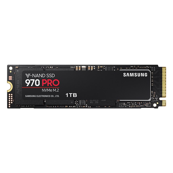 삼성전자 970 PRO M.2 PCIe NVMe SSD, MZ-V7P1T0BW, 1TB