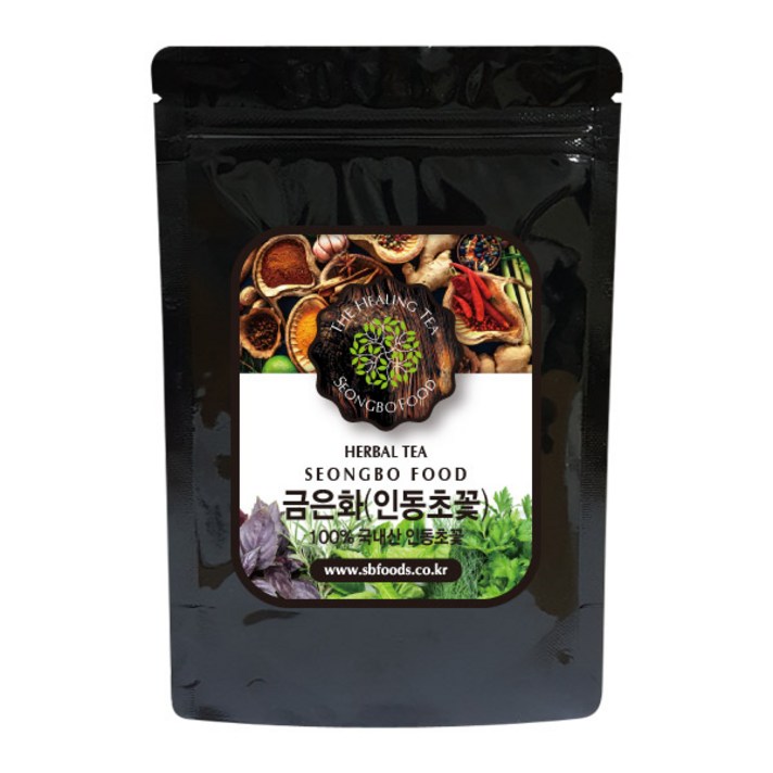 성보식품 국내산 금은화 인동초꽃 한차재료, 600g, 1개