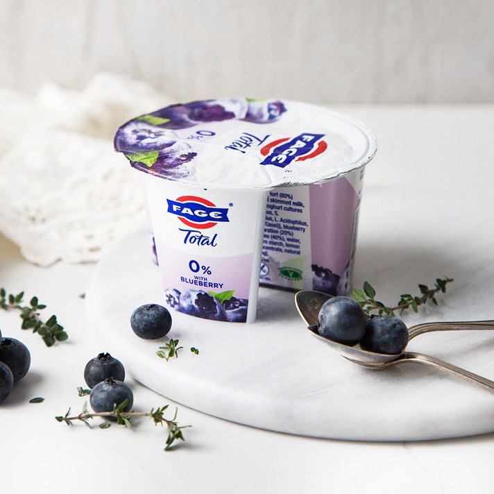 FAGE 무지방 그릭 요거트 블루베리, 170g, 1개