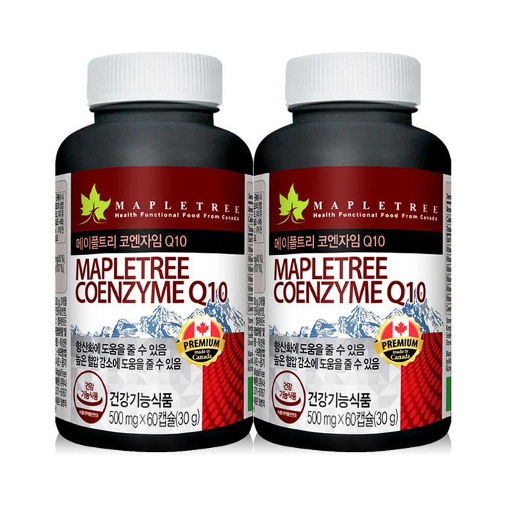 메이플트리 코엔자임Q10, 60정, 2개
