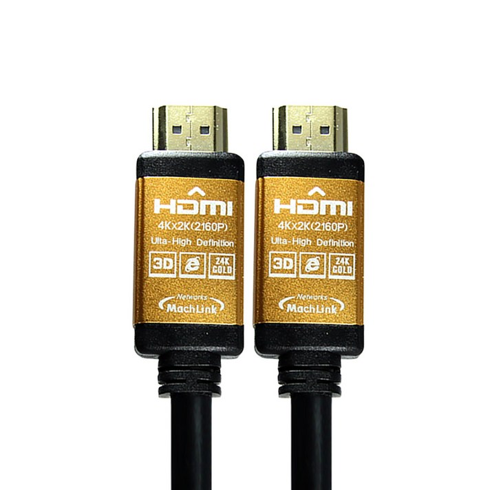 마하링크 Ultra HDMI Ver2.0 골드 케이블, 1개, 10m