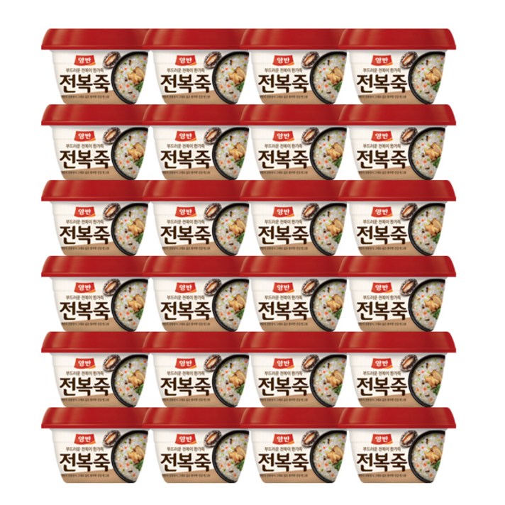 양반 전복죽, 285g, 24개