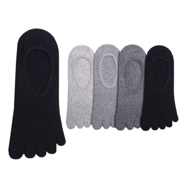 두발로 남성용 무지발가락 페이크양말 5족세트