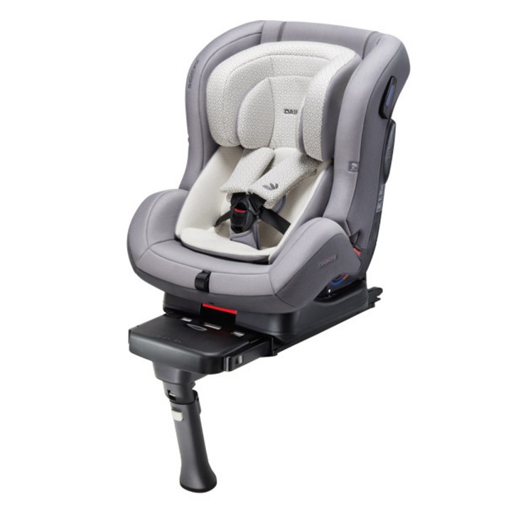 다이치 퍼스트세븐 플러스 터치픽스 영유아 카시트 ISOFIX + 썬바이저 세트, 오가닉그레이