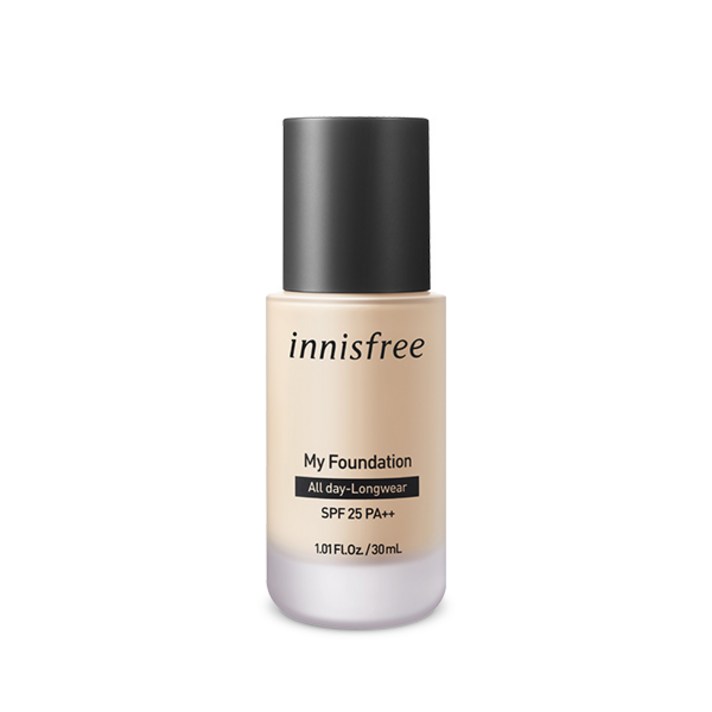 이니스프리 마이파데 올데이롱웨어 리퀴드 파운데이션 30ml, 21N 웜 바닐라, 1개