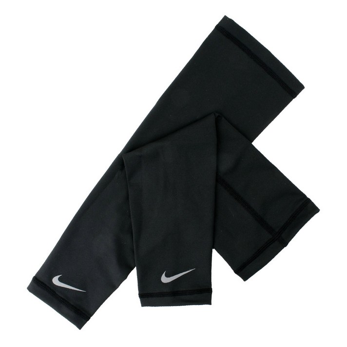 나이키 라이트웨이트 런닝슬리브 쿨토시 2p, 블랙