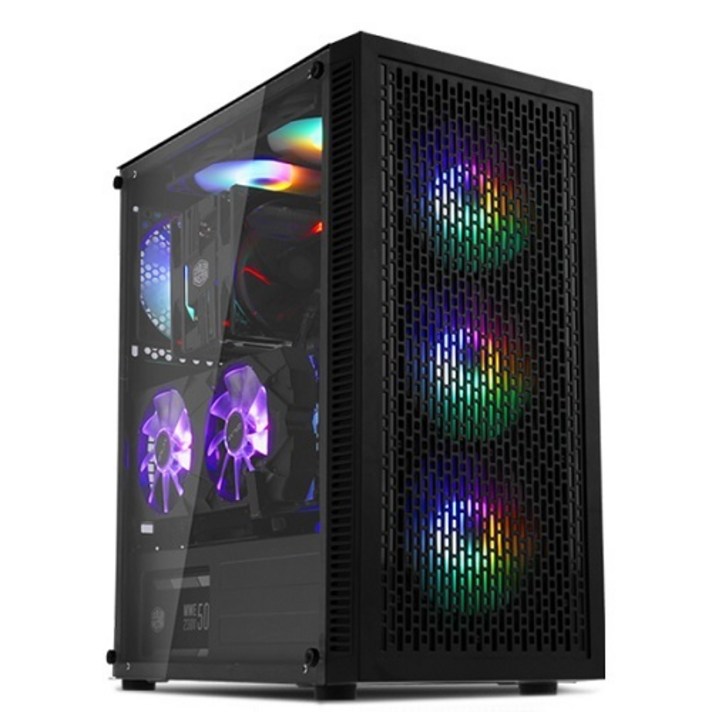 대양 ME NO 4 RGB 풀 아크릴 미들타워 블랙