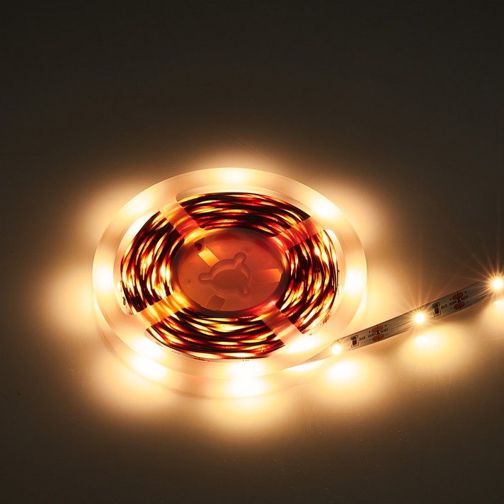 
                                                        밝히는가온 스위치 라인 USB전원 LED조명 5m, 옐로우, 1개
                                                    