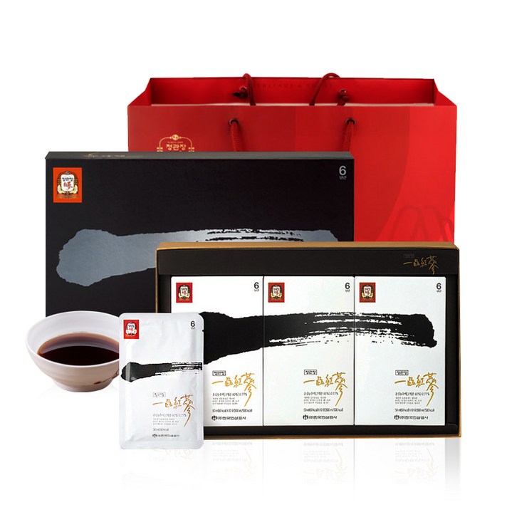 정관장 일품홍삼 + 쇼핑백, 50ml, 30포