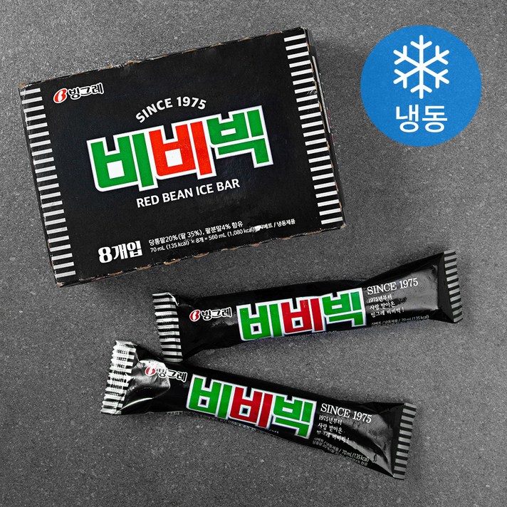 
                                                        빙그레 비비빅 (냉동), 560ml, 1개
                                                    