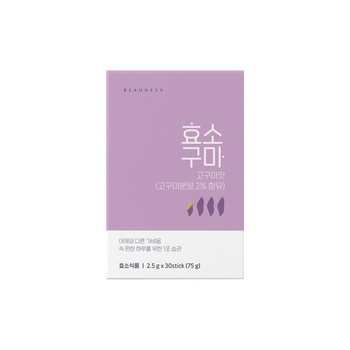 뷰니스 효소구마, 2.5g, 30개