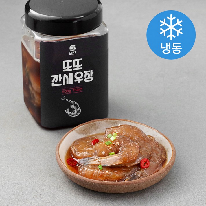 또또 깐새우장 15마리 (냉동), 500g, 1개