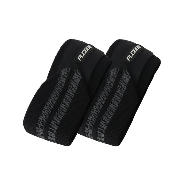 플씨드 헬스 손목보호대 블랙, 2개