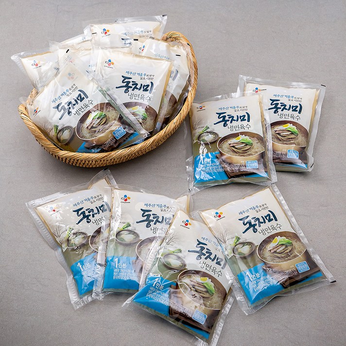 CJ제일제당 동치미 냉면육수, 300g, 30개