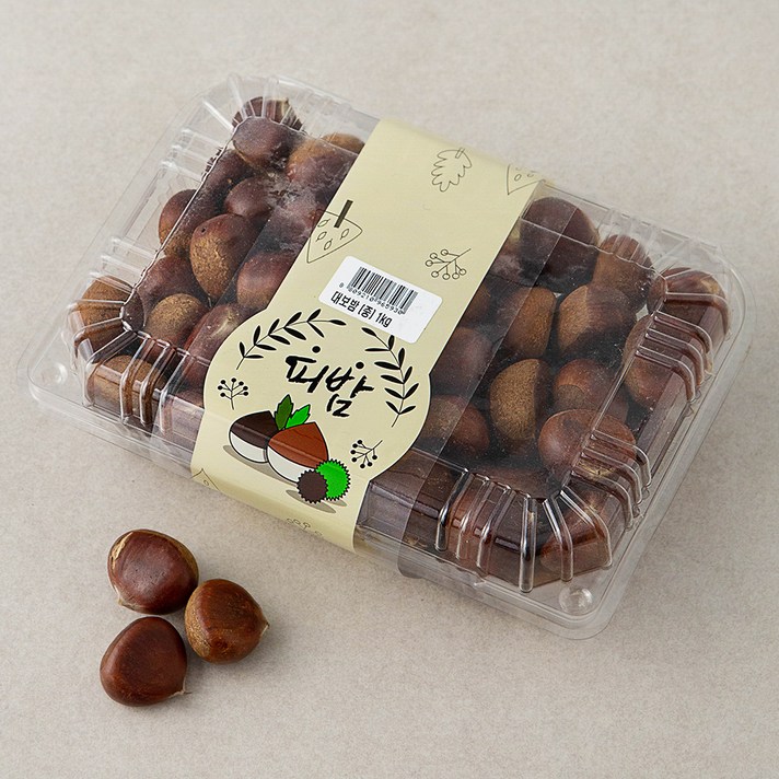 아산율림 대보밤, 1kg(중), 1팩