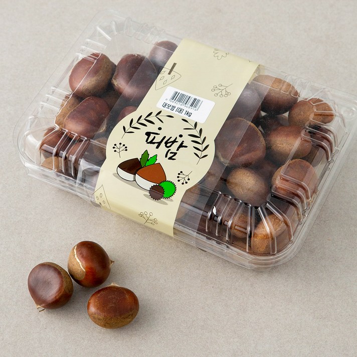 아산율림 대보밤, 1kg(대), 1팩